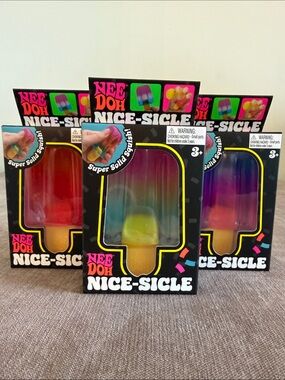 Needoh Nice-Sicle Popsicle | Bundle Of 3